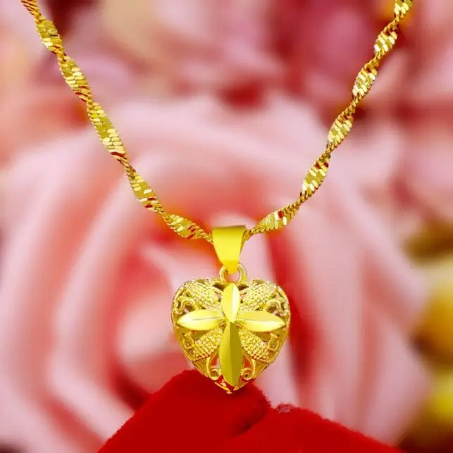 Aura Heart Necklace