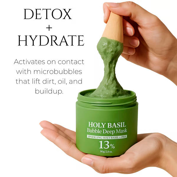 Holy Basil Bubble Deep Cleansing Mask