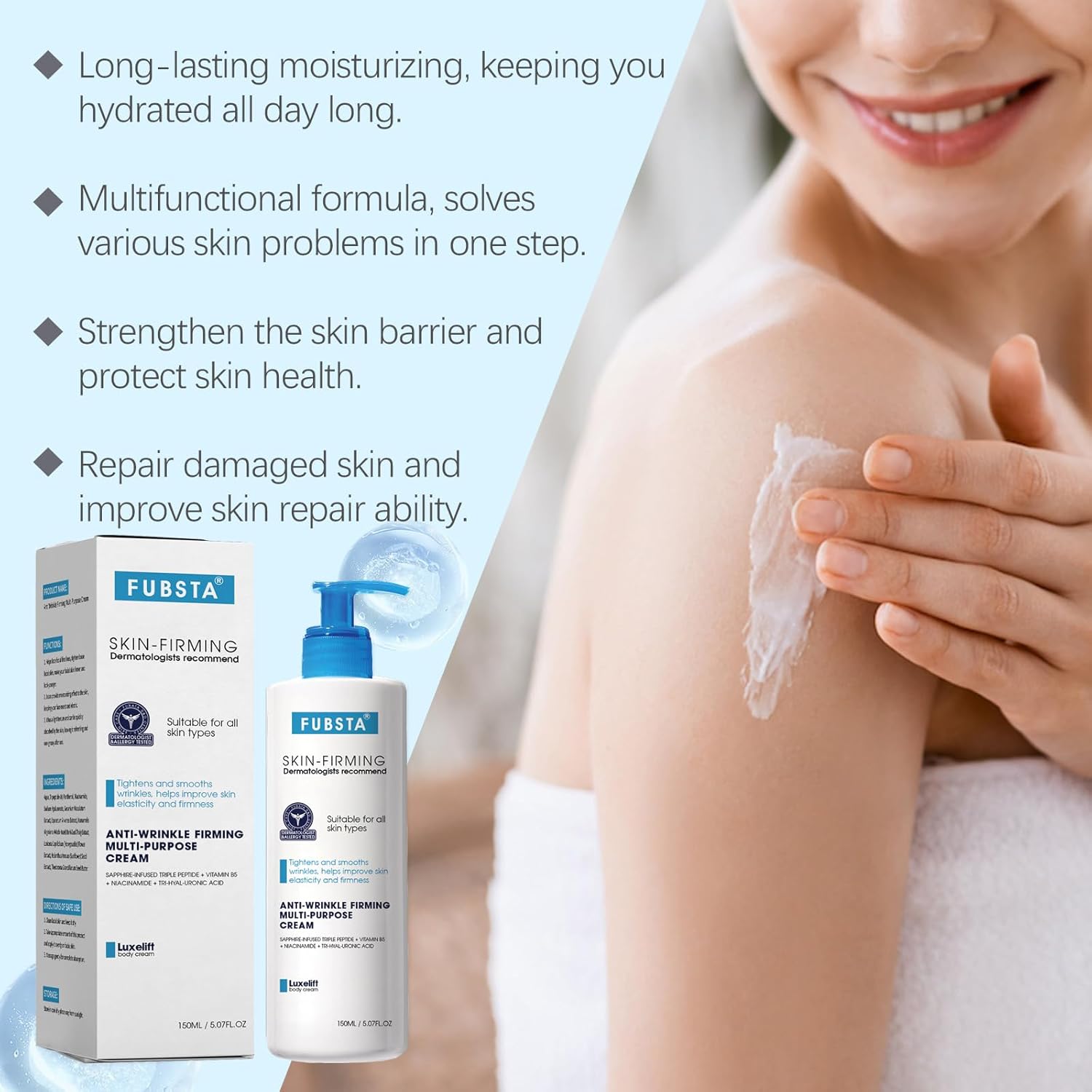 SKIN FIRMING Fubsta Advanced Skin Tightening Rejuvenating Cream