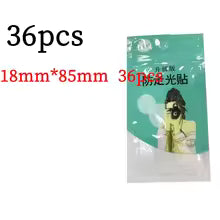 36pcs Fearless Tape Women Double Sided Tape for Clothing and Body, Transparent Clear Color for All Skin Shades