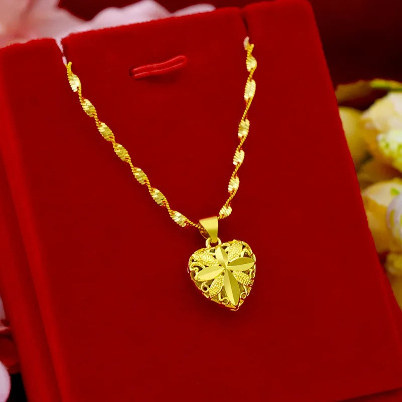 Aura Heart Necklace