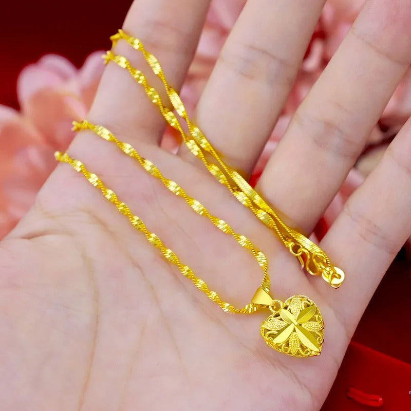 Aura Heart Necklace